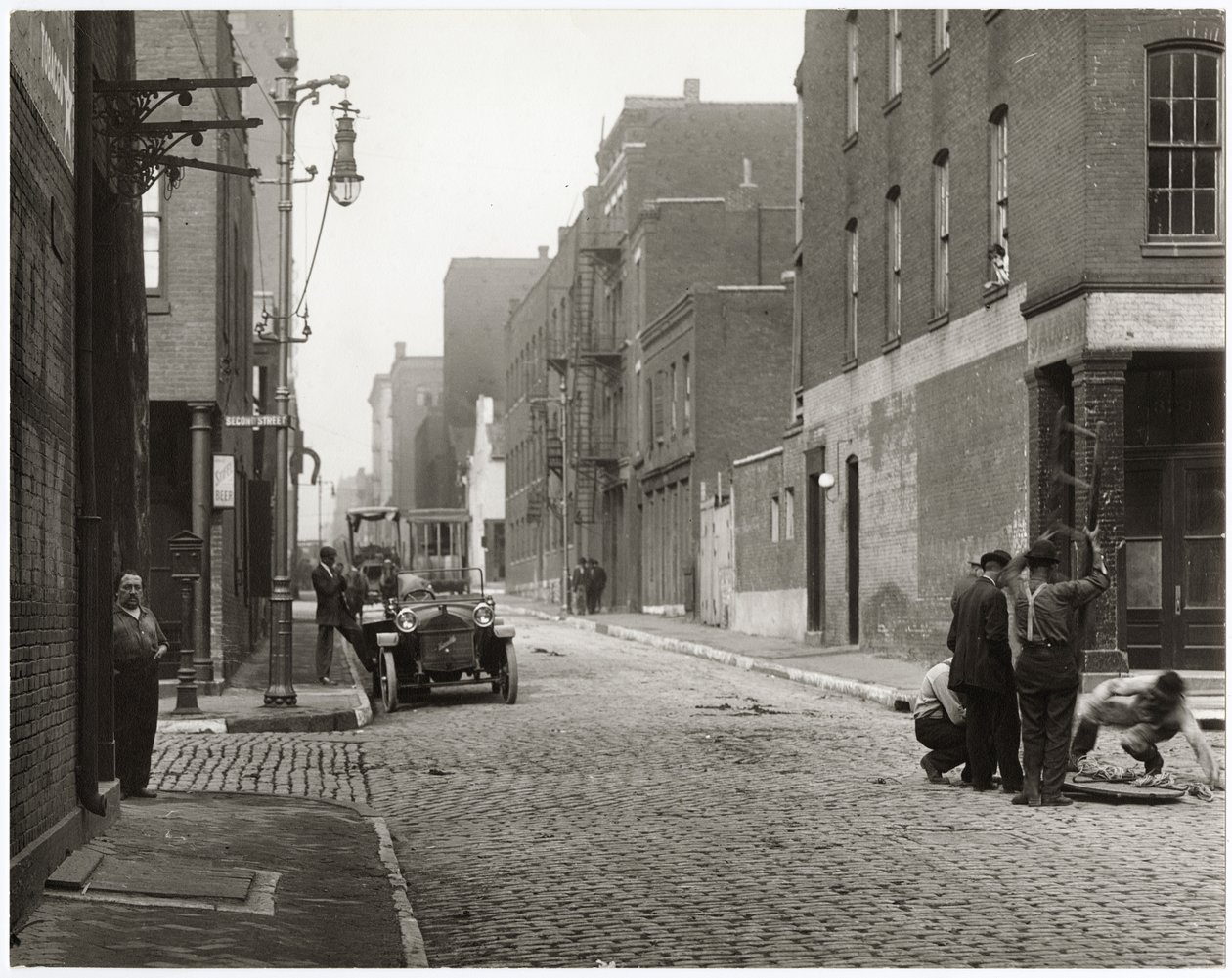 Scena di Strada che Mostra una Strada Non Identificata all