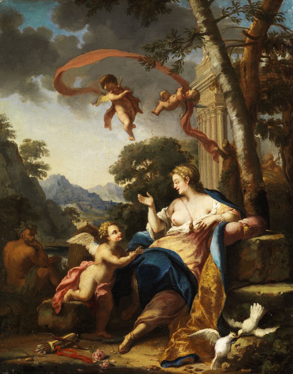 Venere e Cupido da Unbekannt Unbekannt