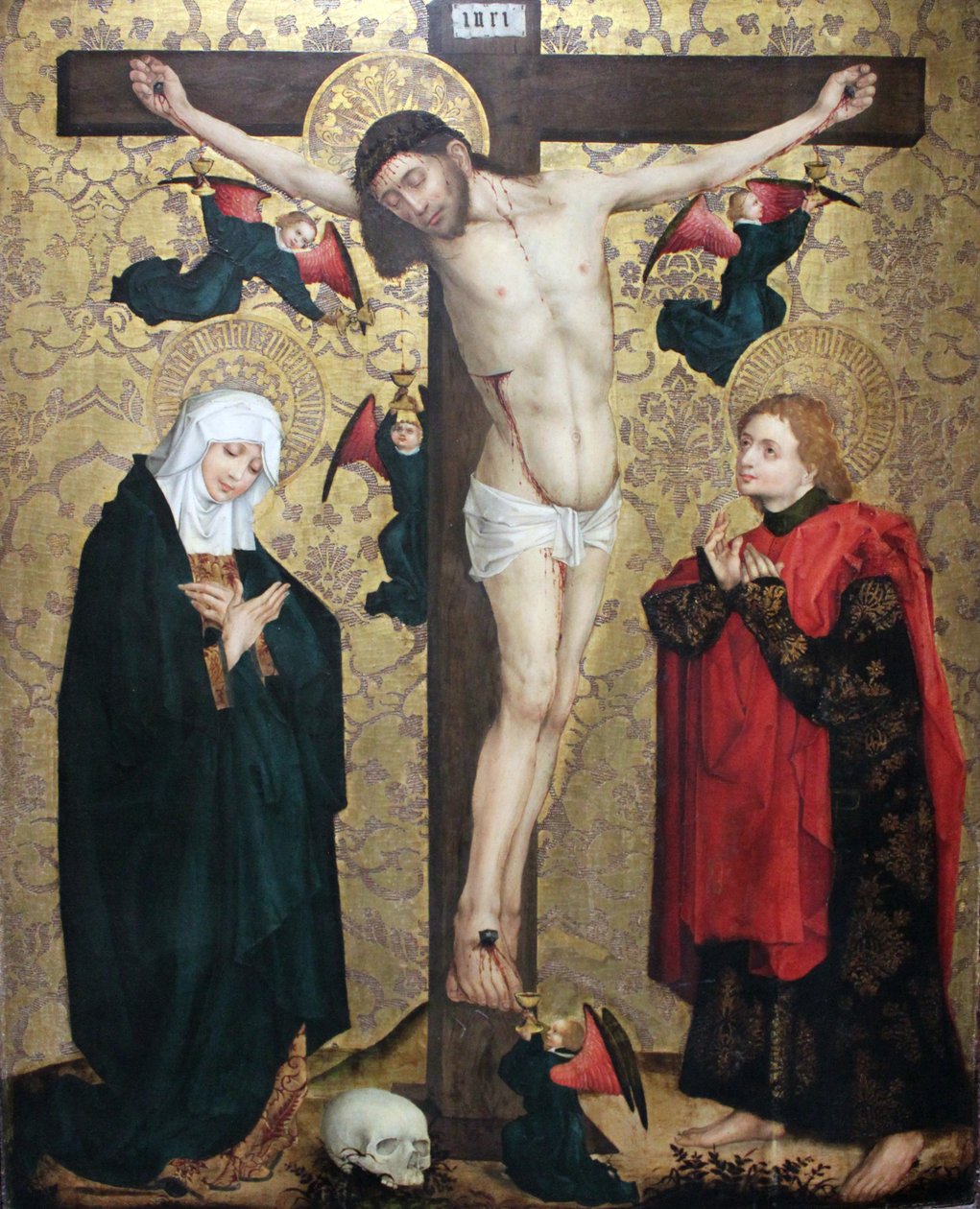 Crocifissione di Cristo con Maria e l
