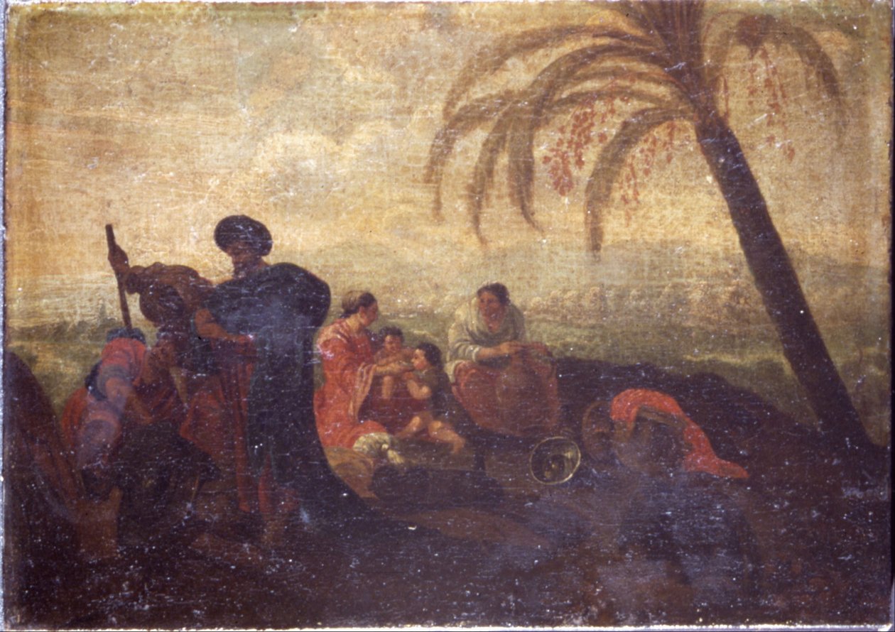 Accampamento di zingari da Unbekannt Unbekannt