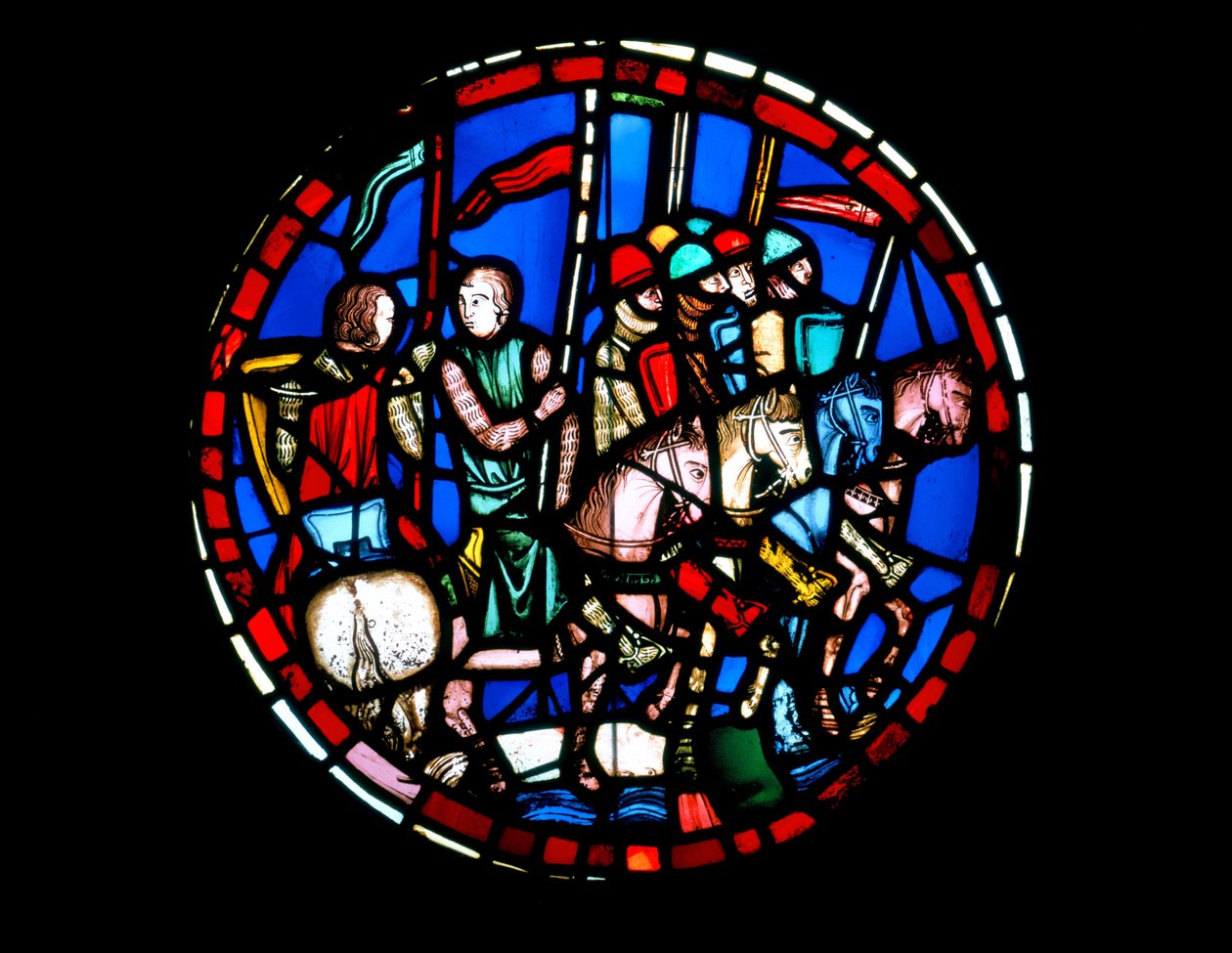 Rondel che raffigura l
