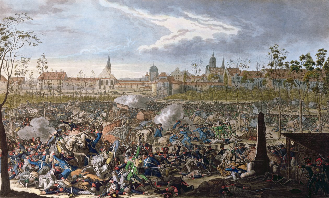 Battaglia di Lipsia, 19 ottobre 1813 da Unbekannt Unbekannt