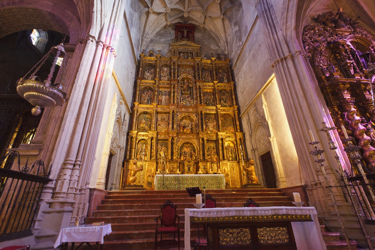 Carmona, Provincia di Siviglia, Spagna. Interno del Priorato di Santa Maria. da Unbekannt Unbekannt