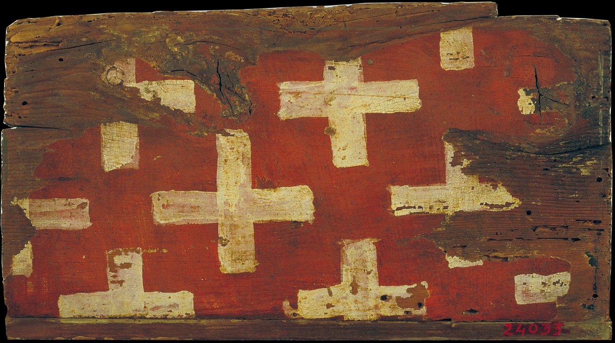 Pannello del soffitto con croci, l