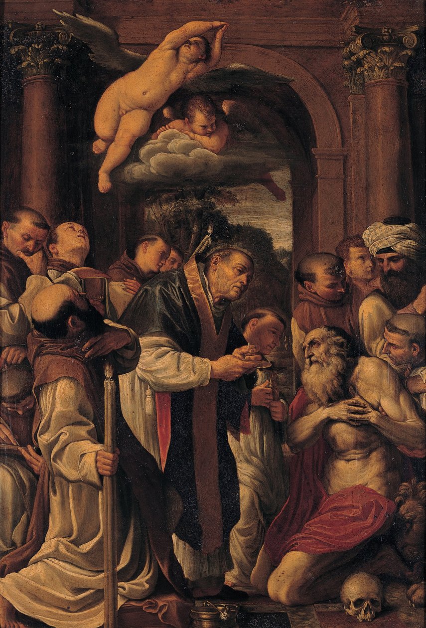 Comunione di San Girolamo da Unbekannt Unbekannt