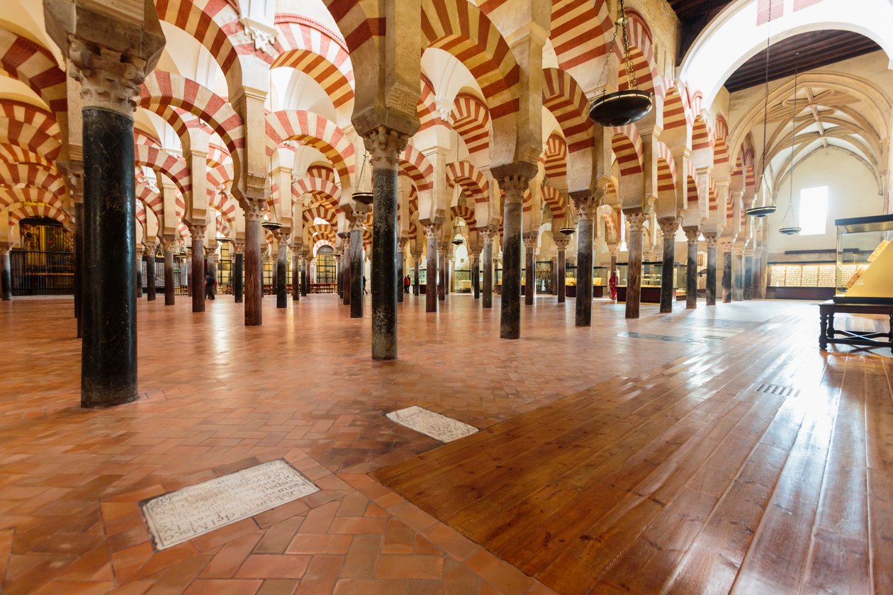 Cordoba, Spagna. Interno della moschea da Unbekannt Unbekannt