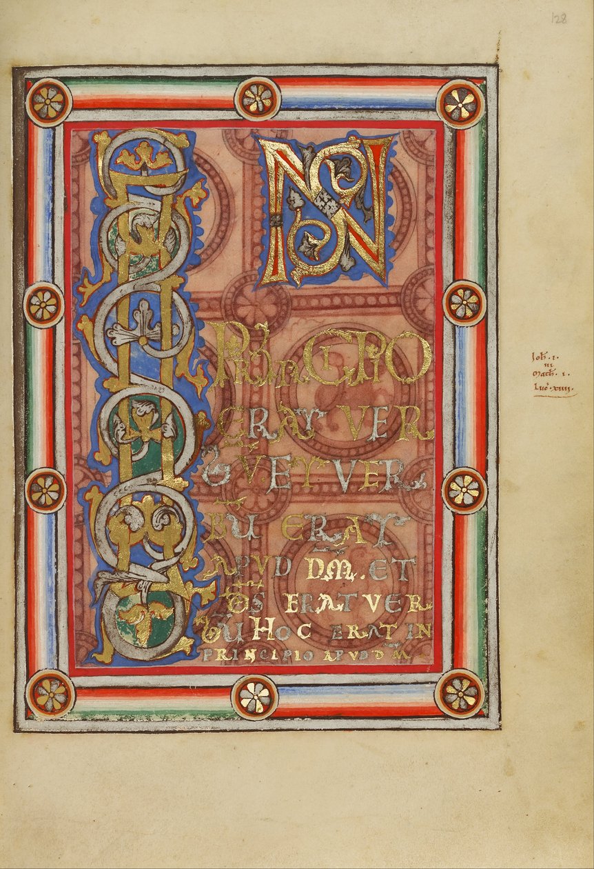 Pagina decorata di incipit da Unbekannt Unbekannt
