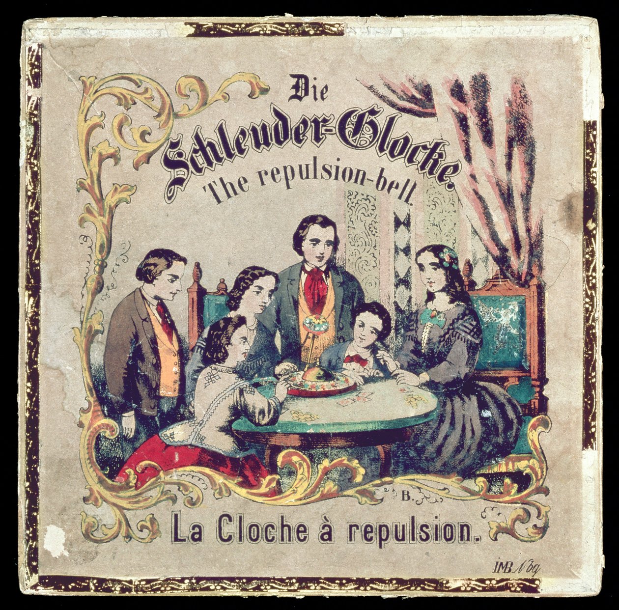 Die Schleuder Glocke - La campana di repulsione - La Cloche a repulsion, c.1860 da Unbekannt Unbekannt