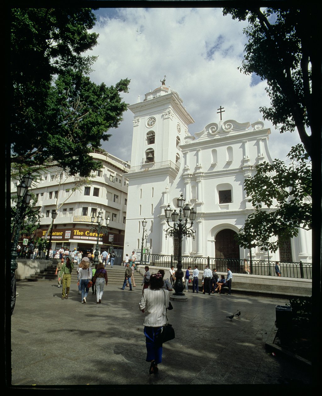 Facciata della Cattedrale, eseguita 1711-13 da Unbekannt Unbekannt