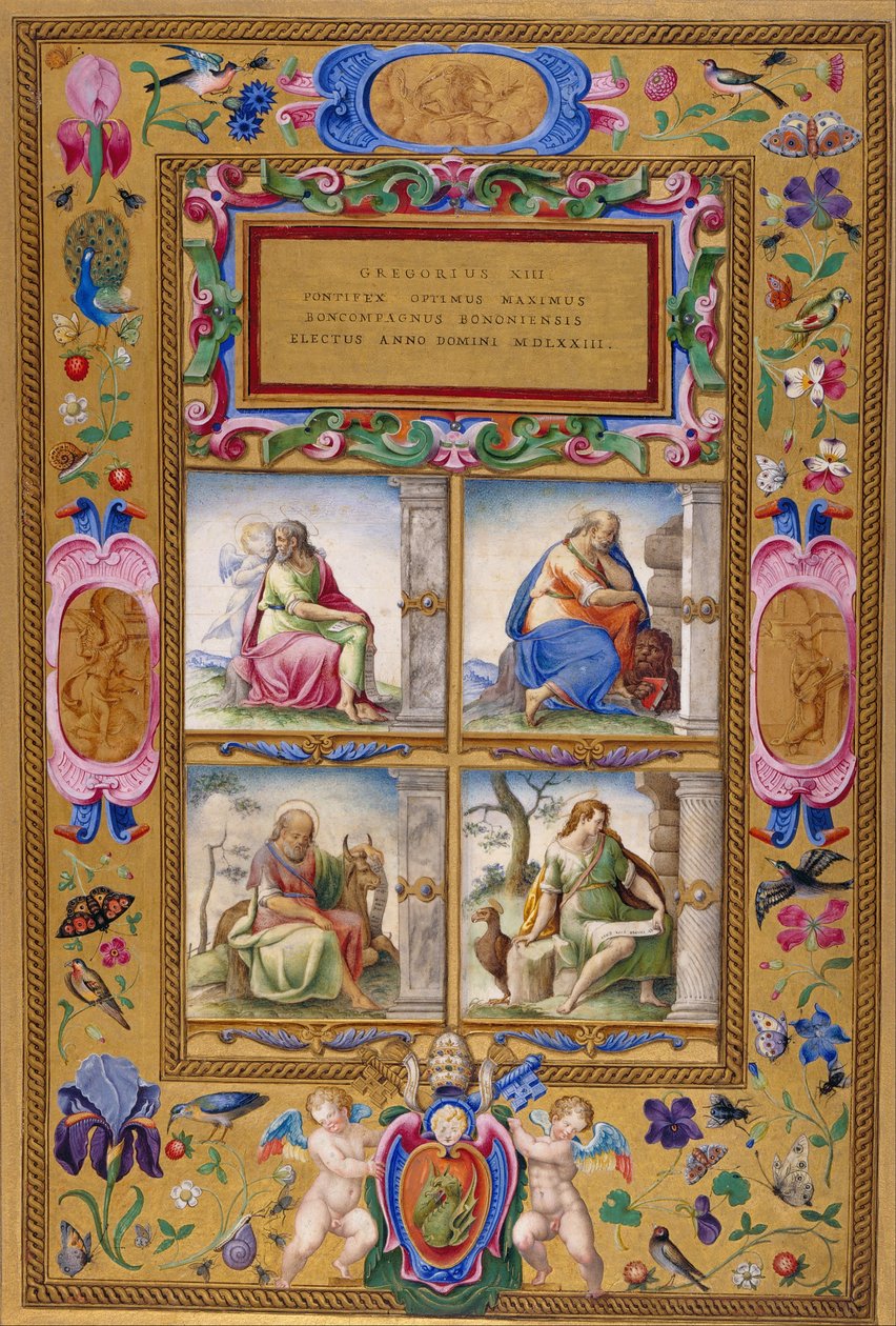 I quattro evangelisti da Unbekannt Unbekannt