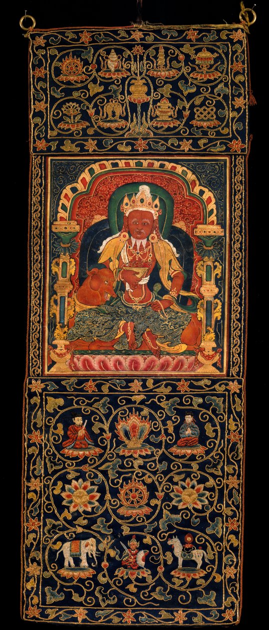 Dio del fuoco, Agni, del Mandala del Buddha della Medicina da Unbekannt Unbekannt