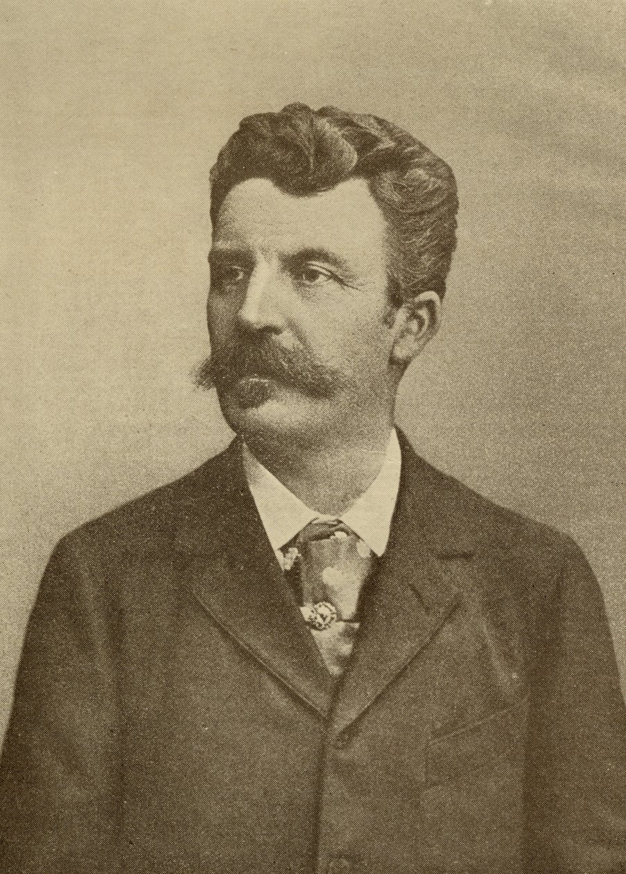 Guy de Maupassant (1850-93) da Unbekannt Unbekannt