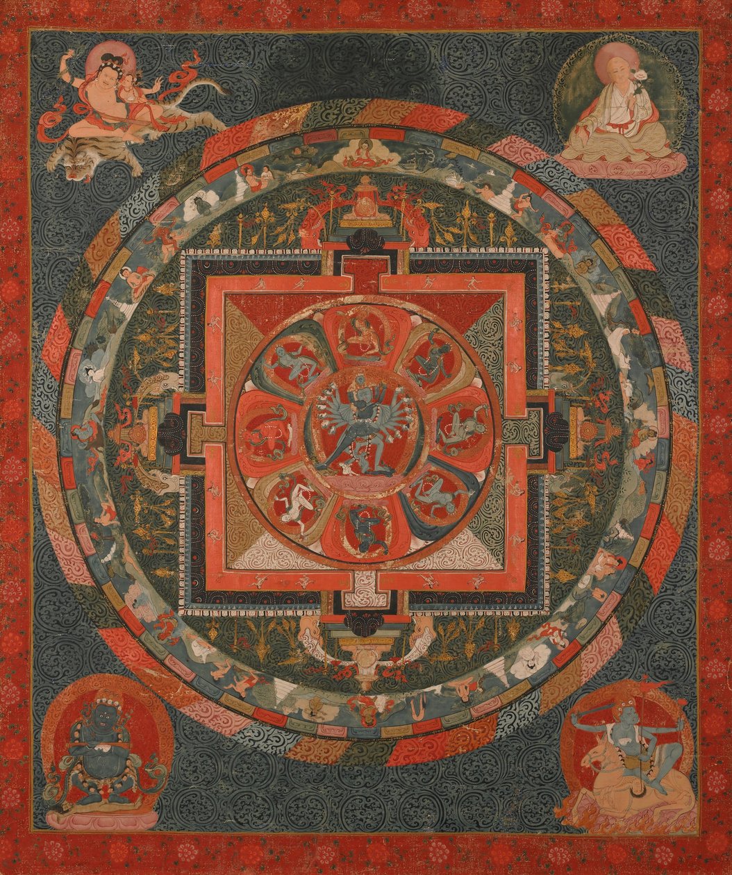Mandala di Hevajra da Unbekannt Unbekannt