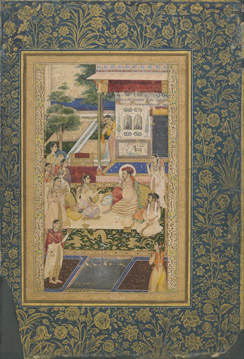 Jahangir e il Principe Khurram festeggiati da Nur Jahan da Unbekannt Unbekannt