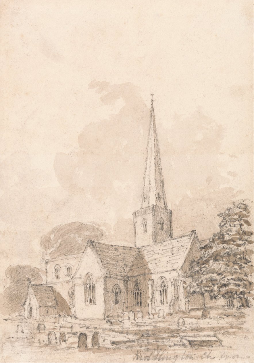 Chiesa di Kiddlington, Oxfordshire da Unbekannt Unbekannt
