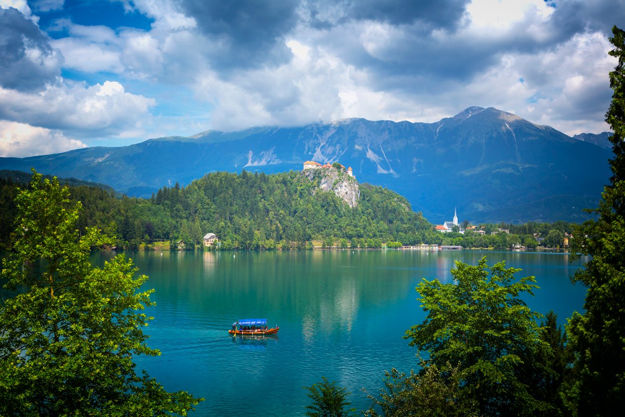 Lago di Bled, Slovenia da Unbekannt Unbekannt