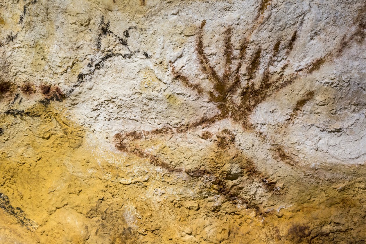 Pittura rupestre di Lascaux, Bordeaux, Francia da Unbekannt Unbekannt