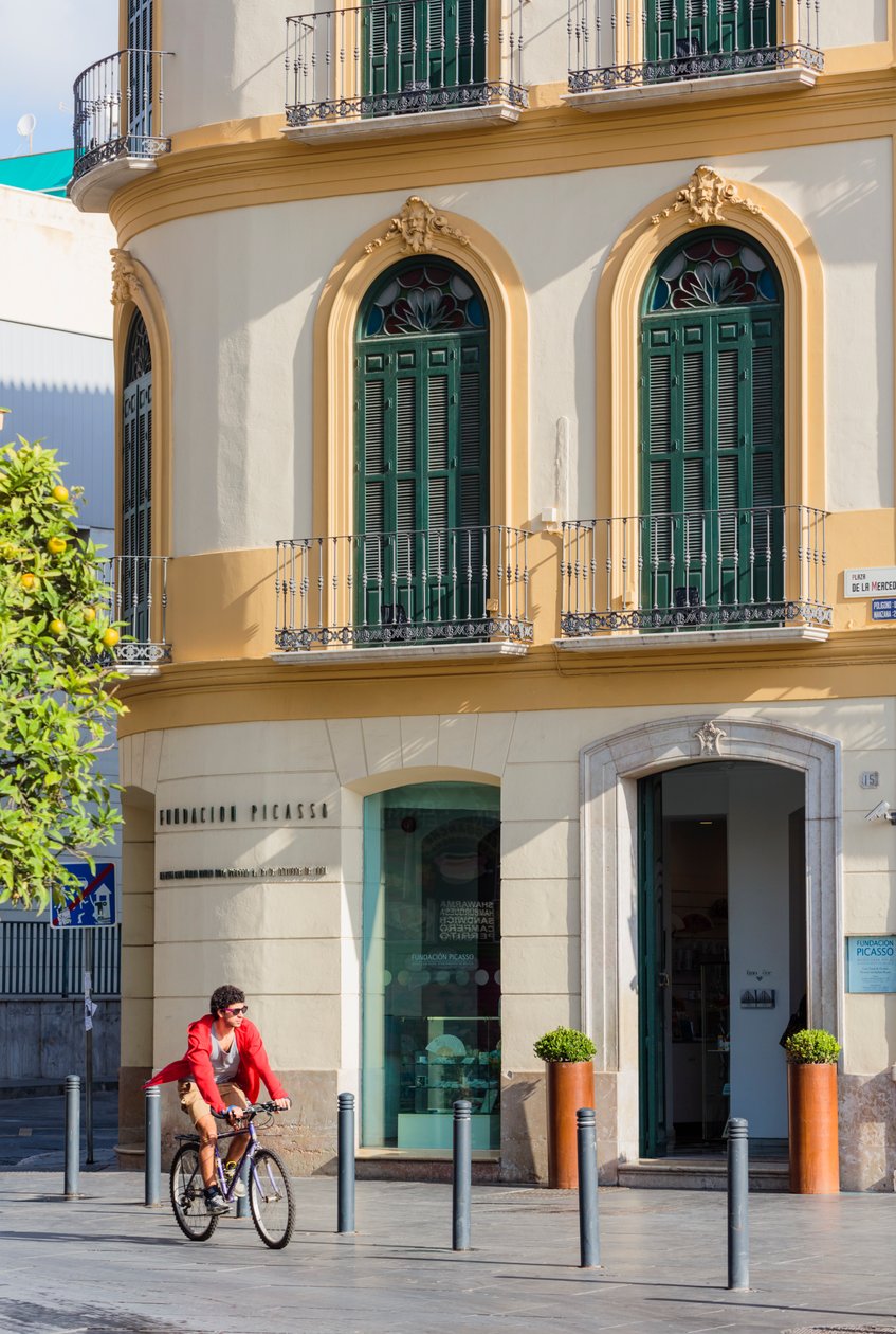 Malaga, Costa del Sol, Spagna. Luogo di nascita di Picasso. da Unbekannt Unbekannt