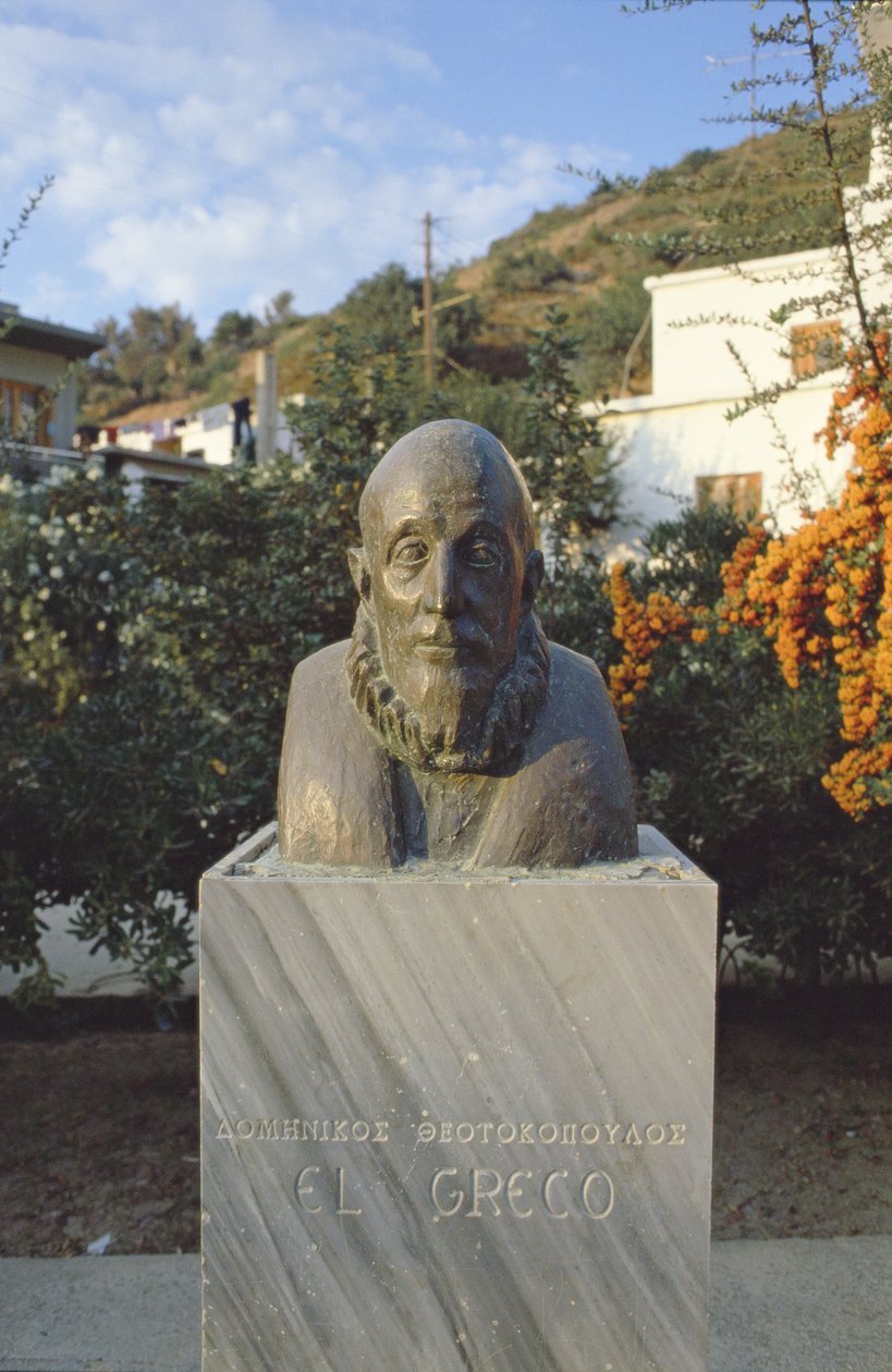 Monumento a El Greco (1541-1614) da Unbekannt Unbekannt