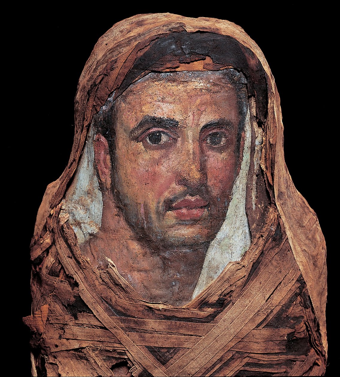 Ritratto di mummia di un uomo da Unbekannt Unbekannt