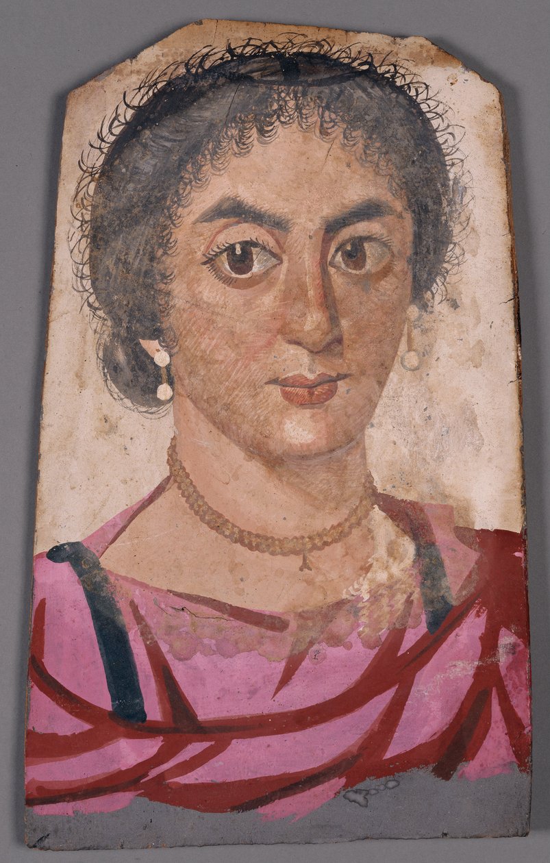 Ritratto di mummia di una donna da Unbekannt Unbekannt