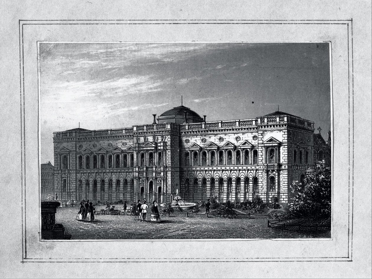 La Galleria Semper a Dresda da Unbekannt Unbekannt