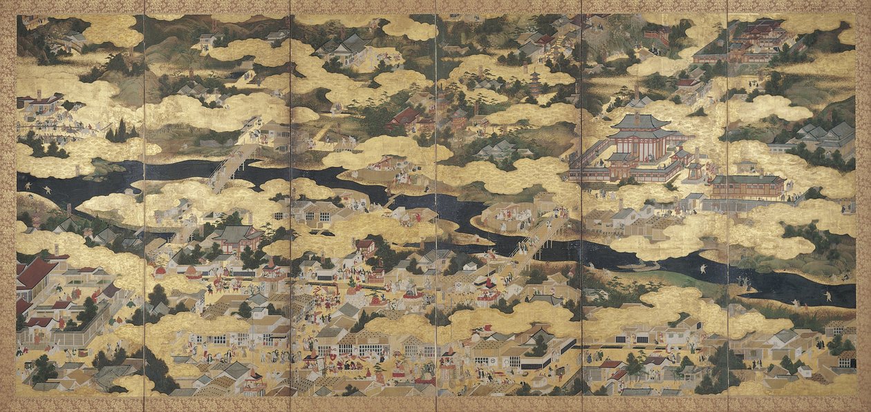 Vedute in e intorno a Kyoto da Unbekannt Unbekannt