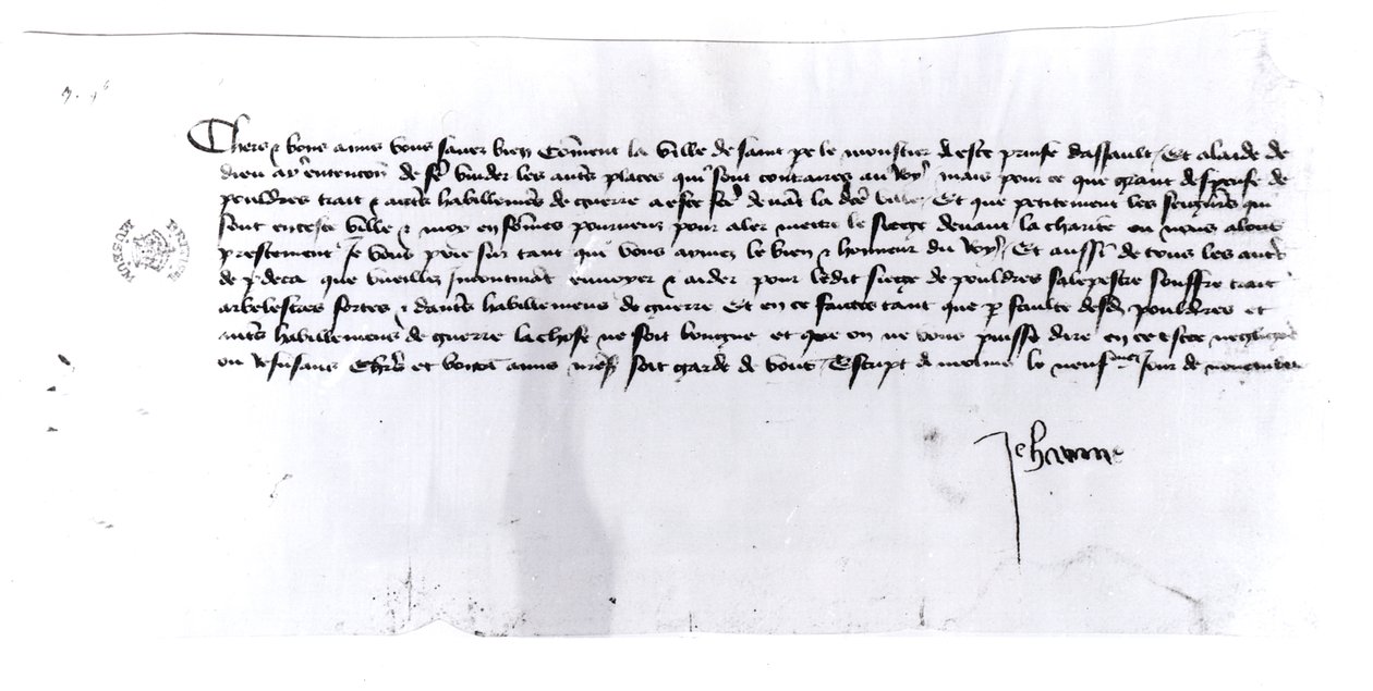 Firma di Giovanna d