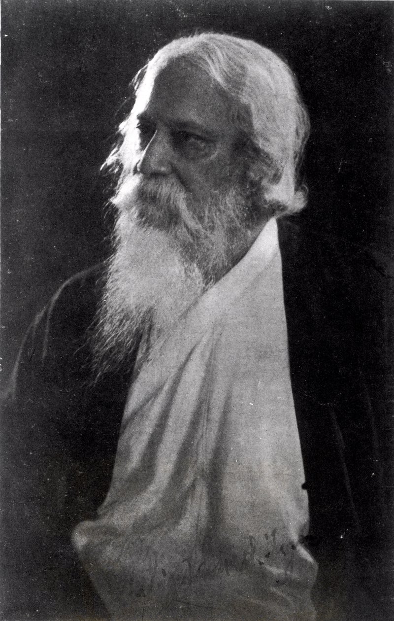 Sir Rabindranath Tagore (1861-1941) da Unbekannt Unbekannt