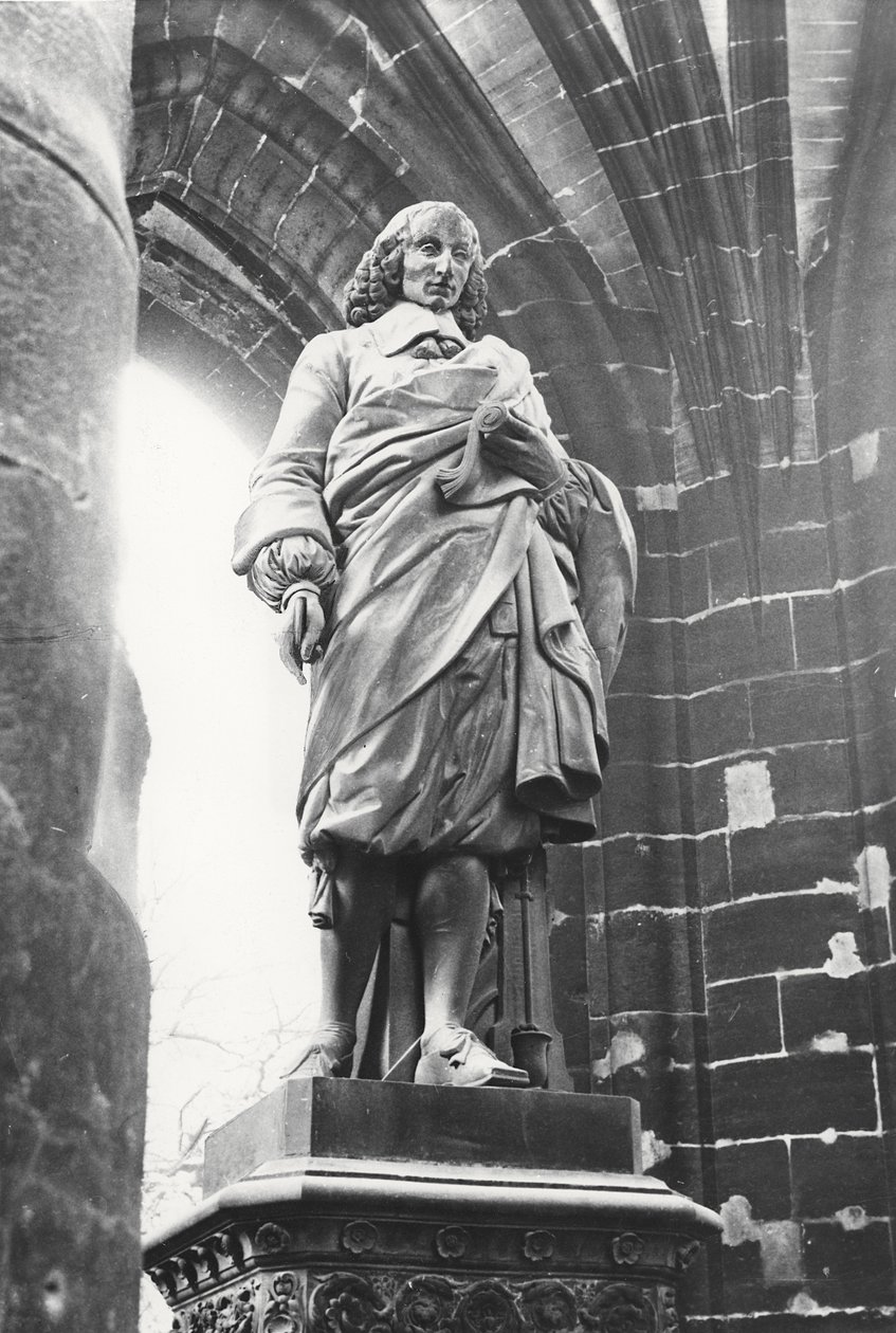 Statua di Blaise Pascal, Parigi, Francia da Unbekannt Unbekannt