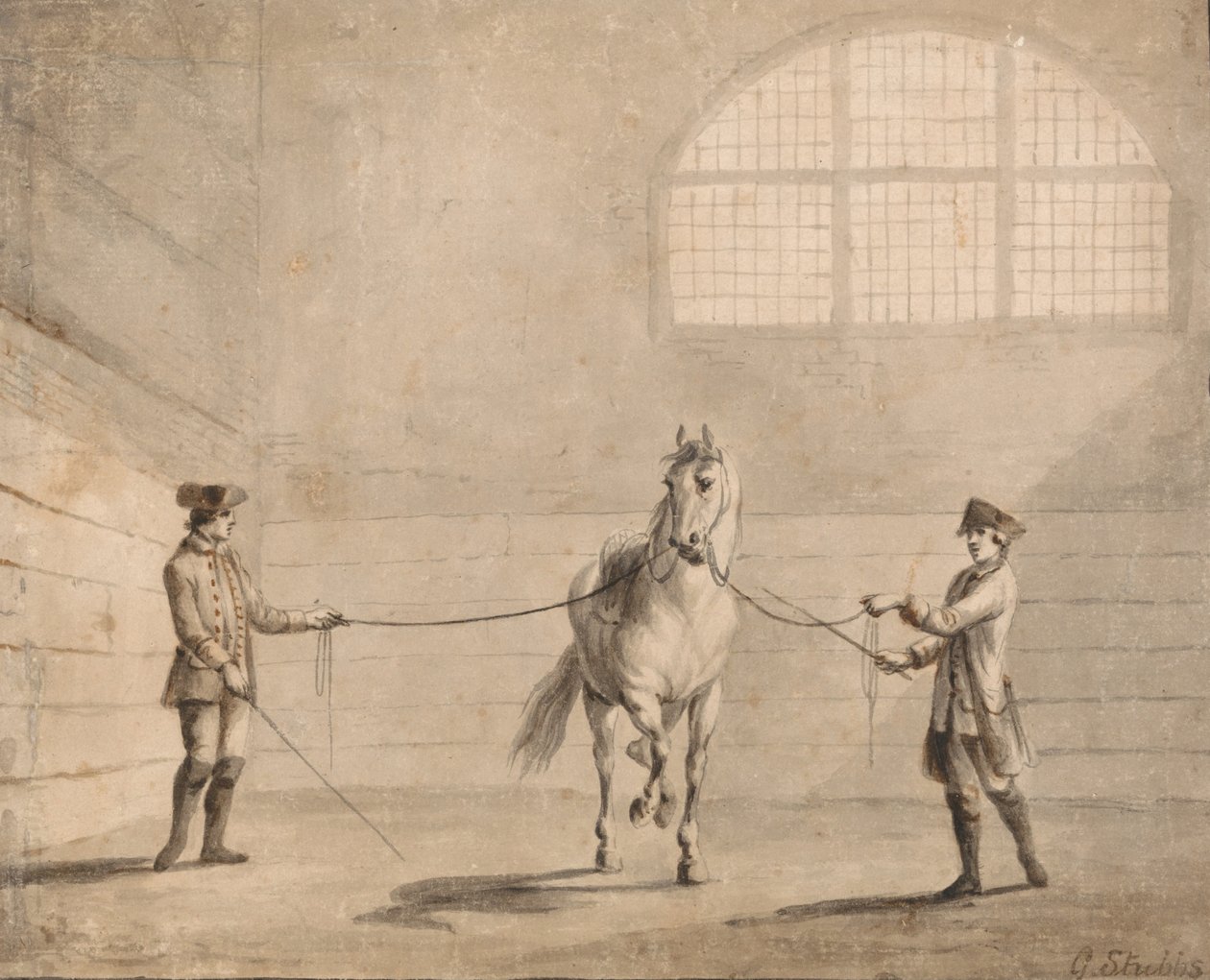Scuola di addestramento Tattersalls da Unbekannt Unbekannt