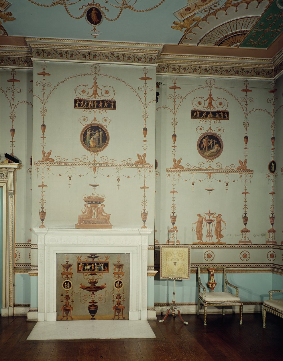 La Sala Etrusca, Osterley Park, Middlesex da Unbekannt Unbekannt