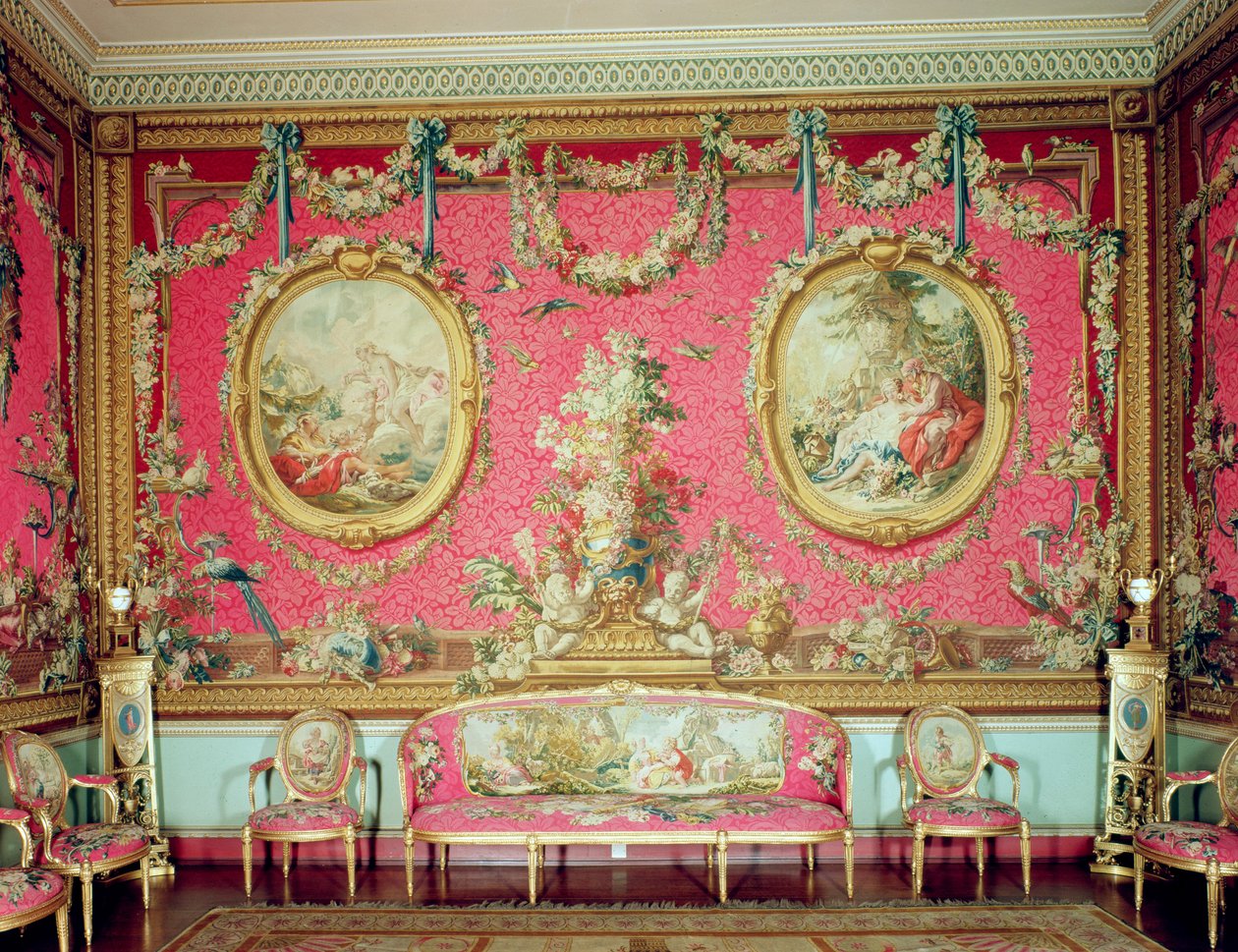 La Sala degli Arazzi, c.1763 da Unbekannt Unbekannt