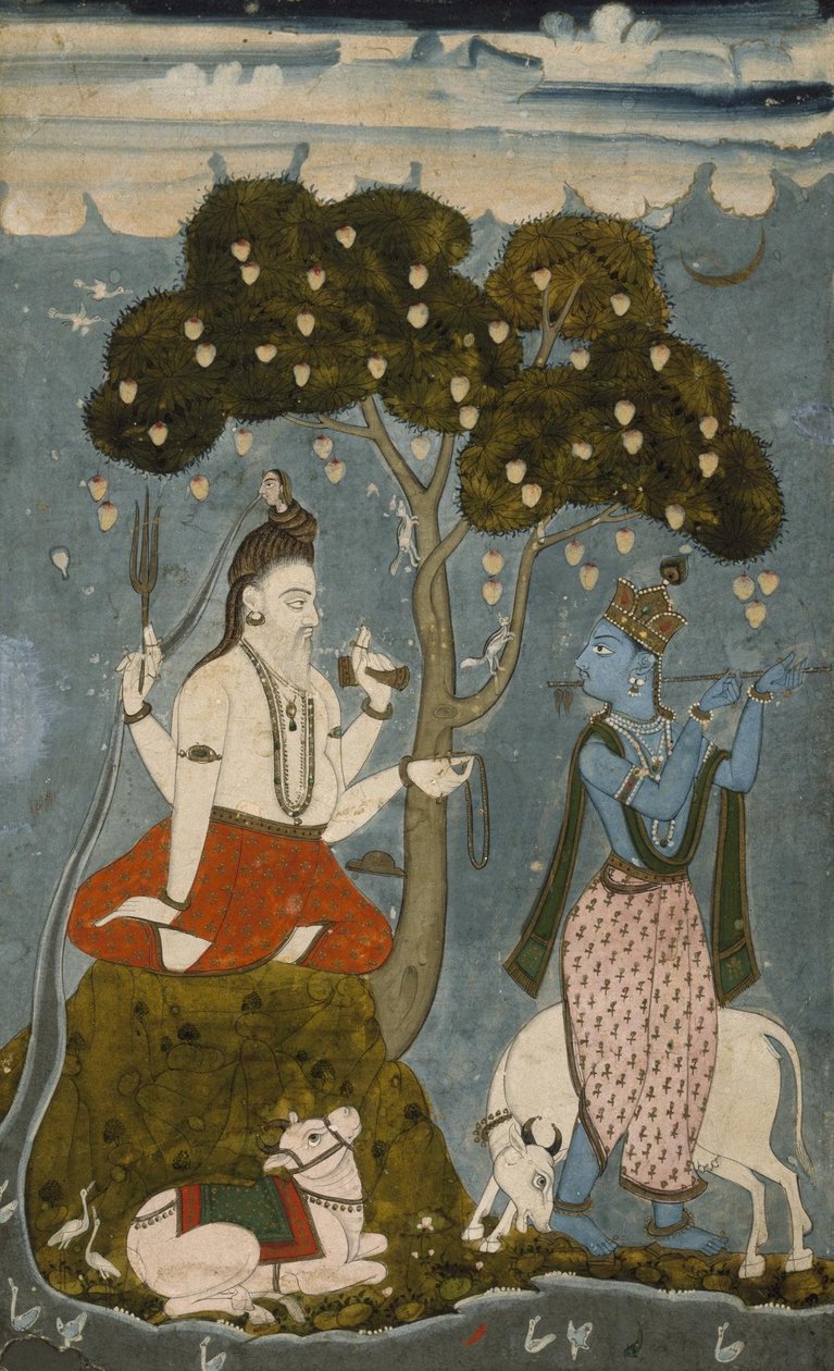 Shiva e Krishna da Unbekannt Unbekannt