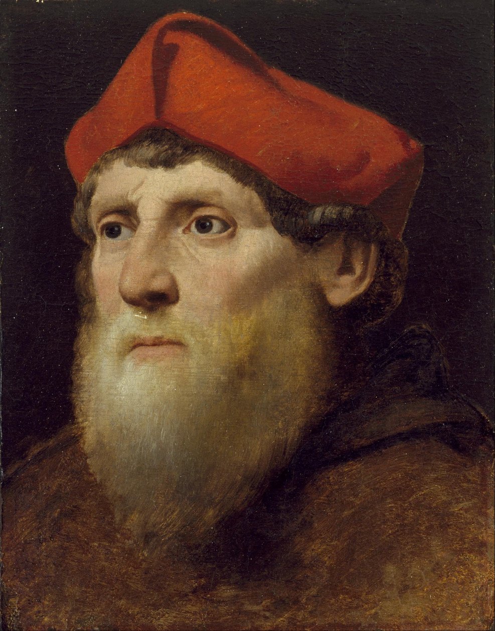 Ritratto di un prelato barbuto da Unbekannt Unbekannt