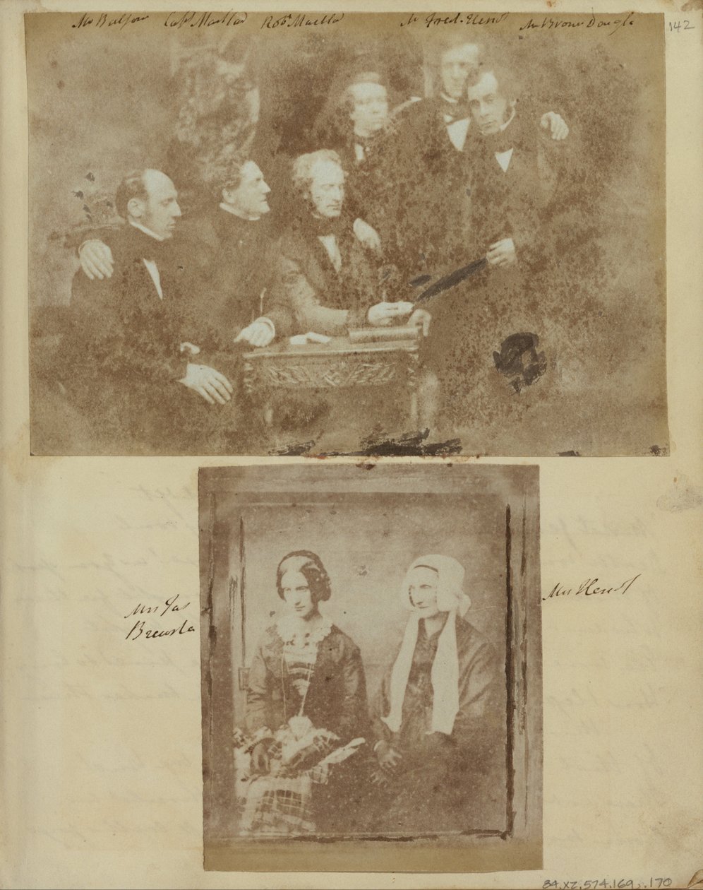 Mrs. James Brewster e Mrs. Heriot da Unbekannt Unbekannt