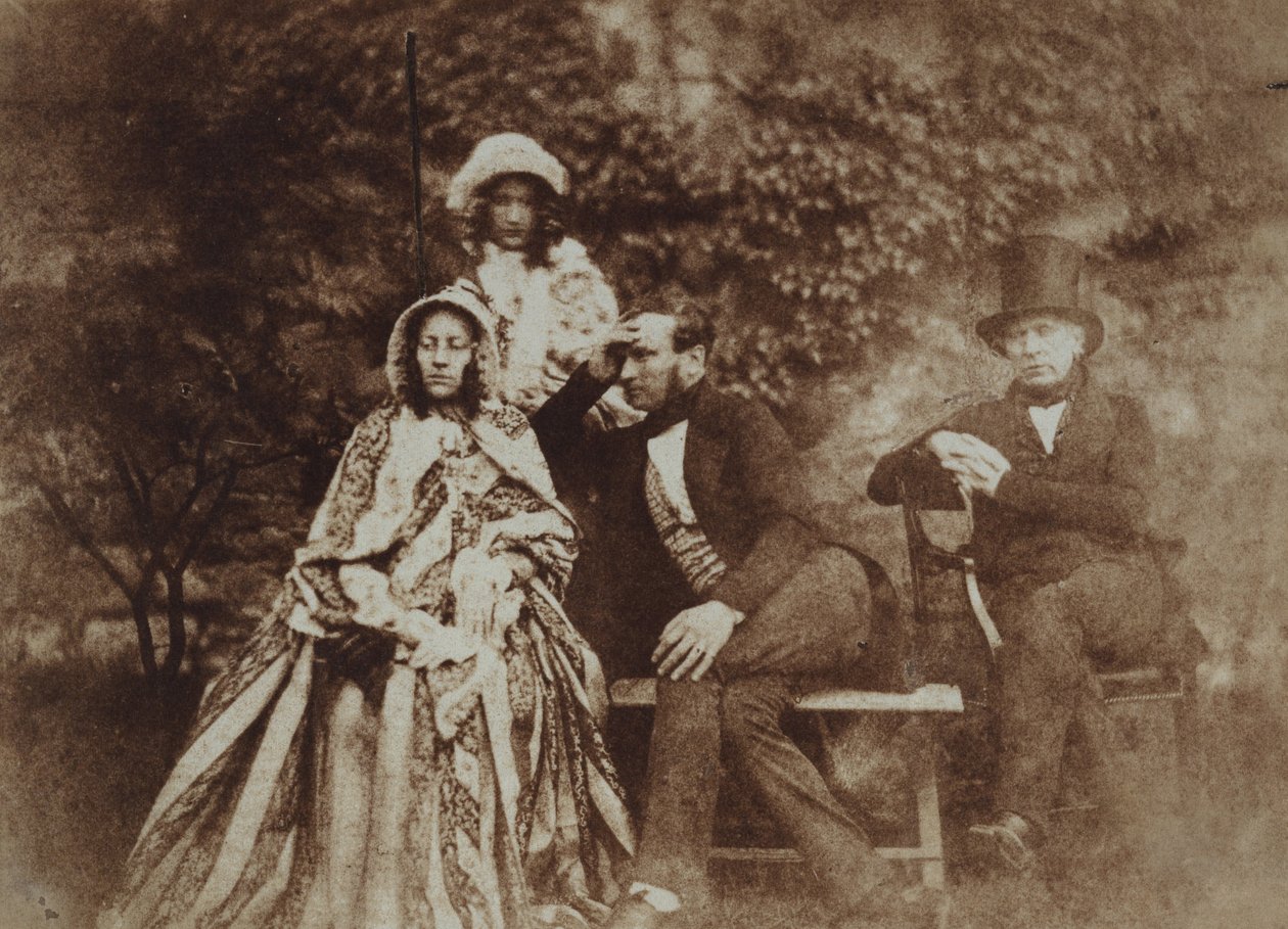 Sconosciuto, britannico - Sir David Brewster, Mrs. James Brewster, e Mr. e Mrs. Adair Craigie da Unbekannt Unbekannt
