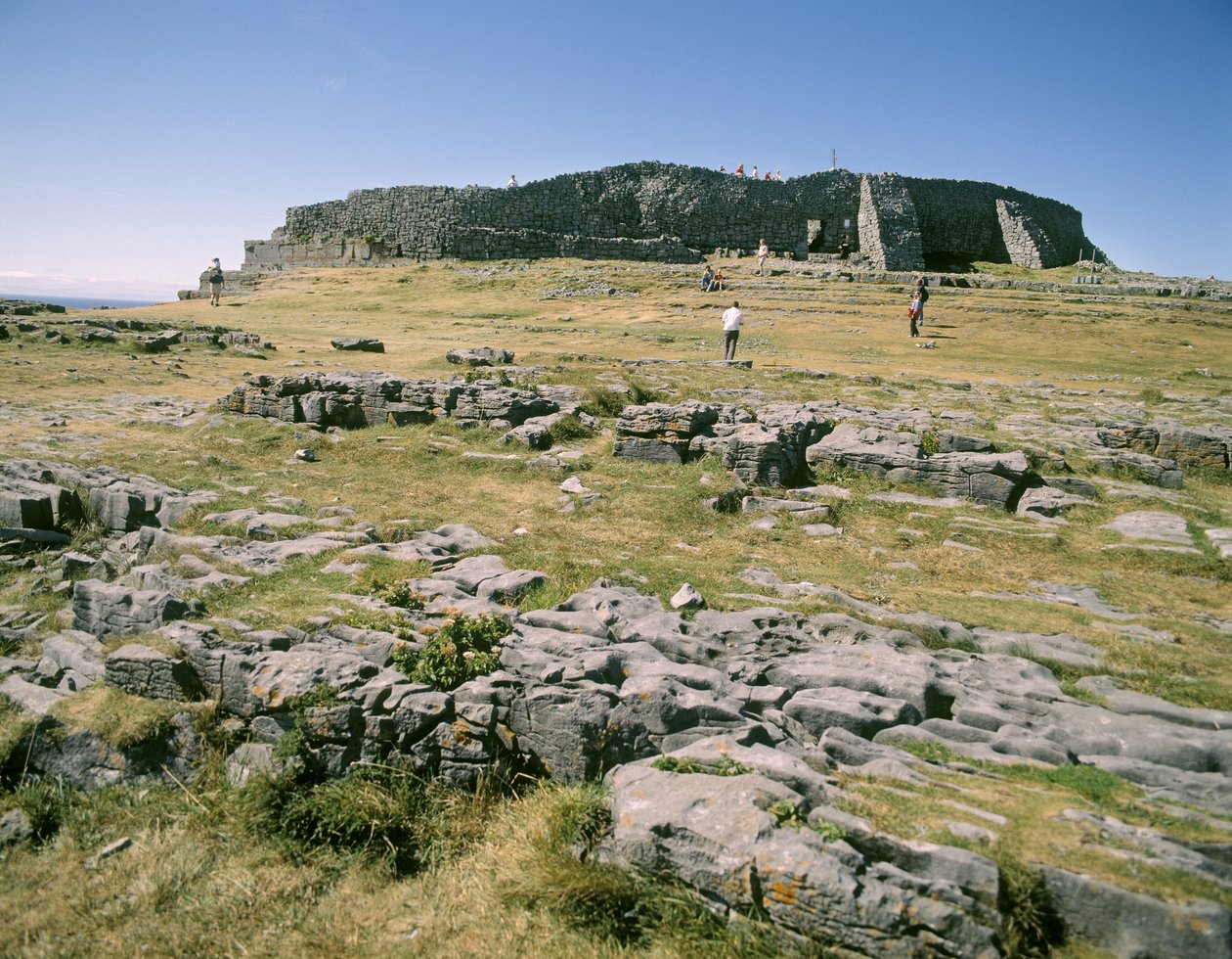 Veduta di Dun Aengus da Unbekannt Unbekannt