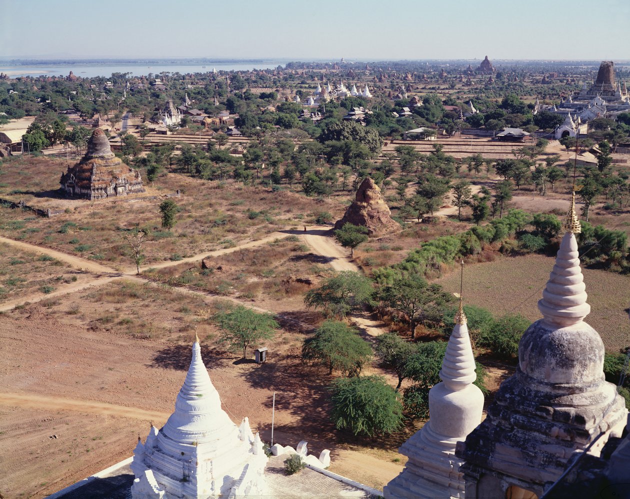 Veduta dei templi di Bagan, Birmania da Unbekannt Unbekannt