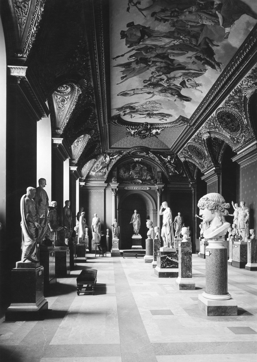 Veduta della sala di Augusto da Unbekannt Unbekannt