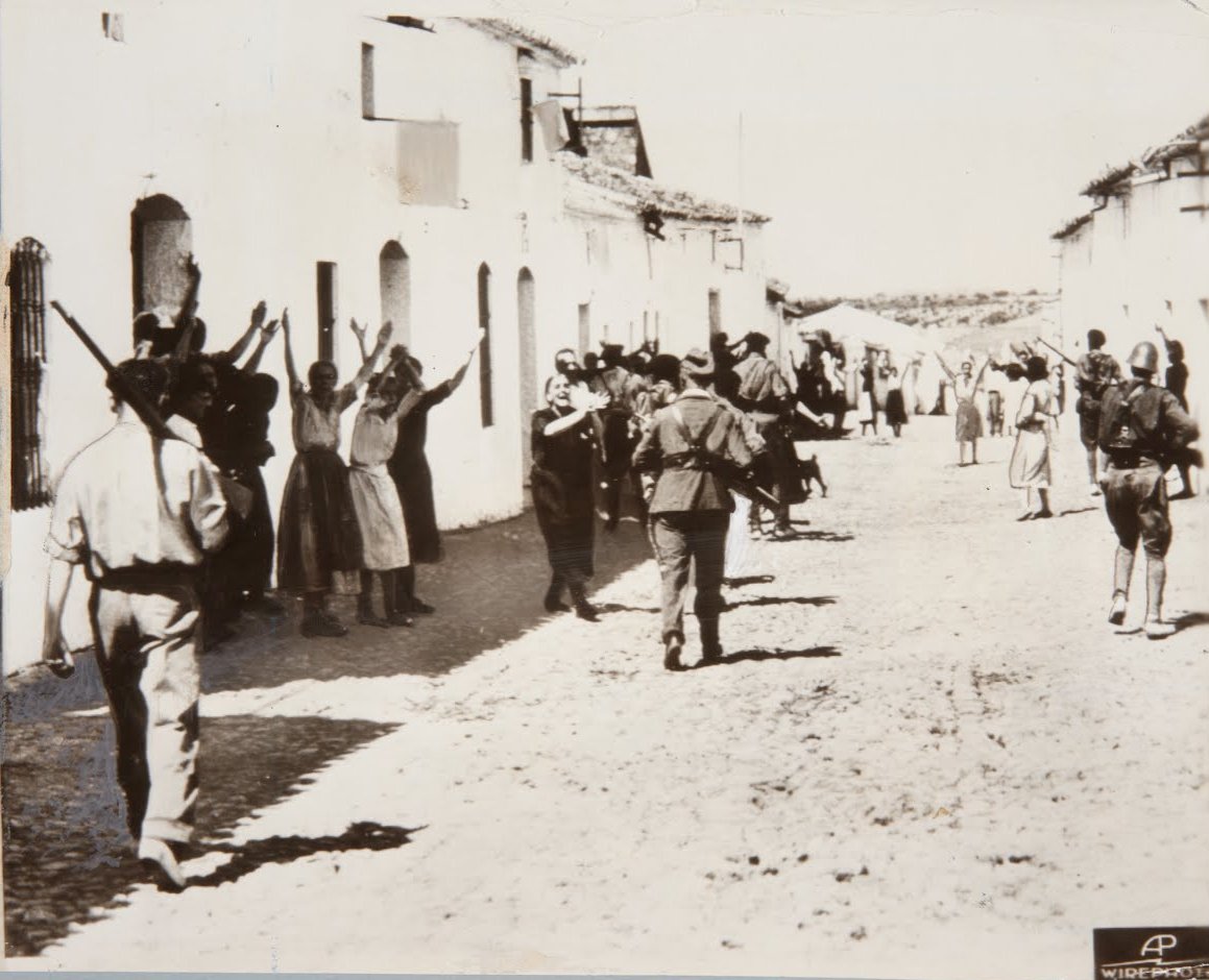 Donne che implorano i ribelli per la vita dei prigionieri, Constantina, Siviglia da Unbekannt Unbekannt