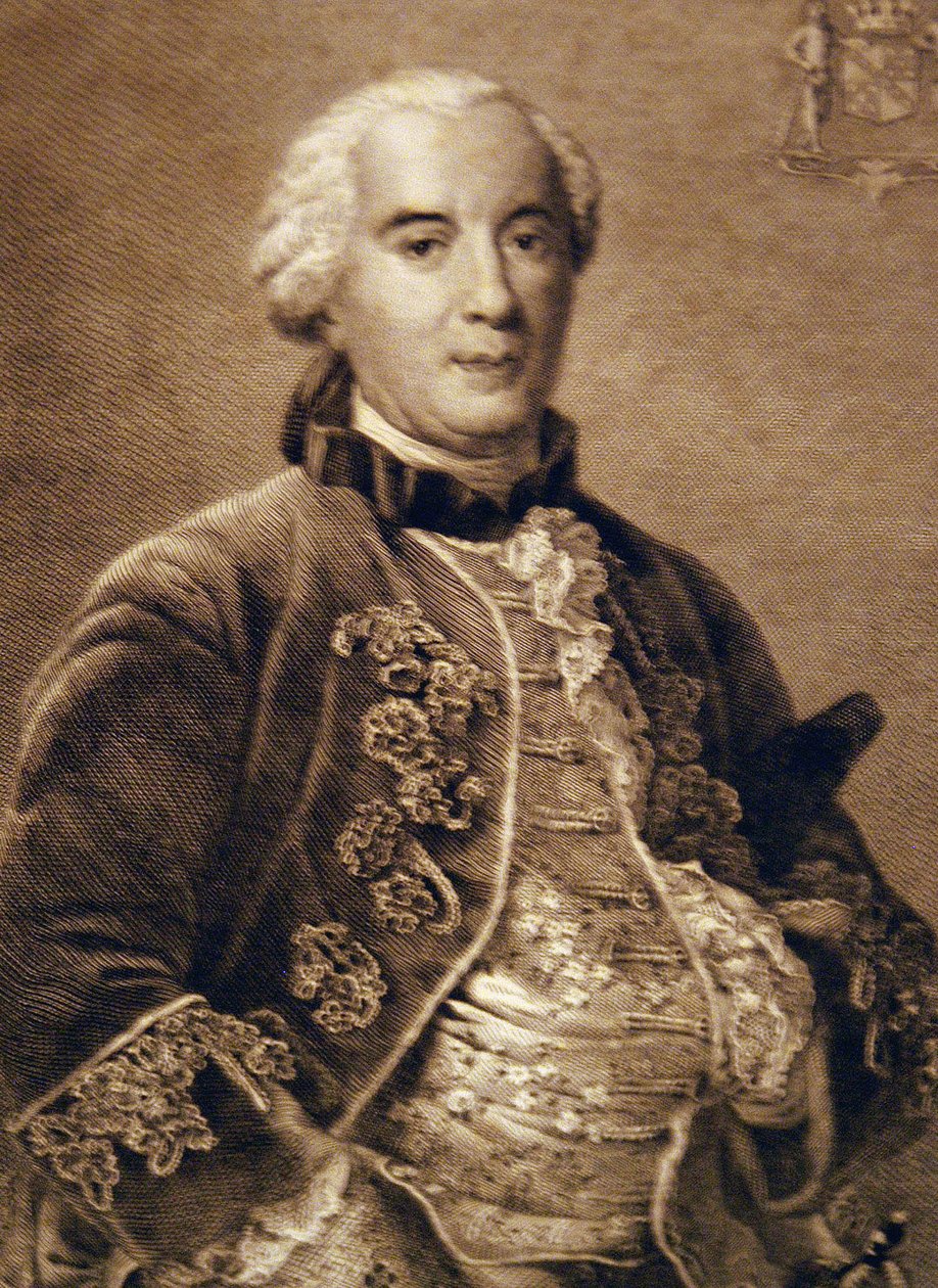 Georges Louis Leclerc de Buffon nato il 7 settembre 1707 da Unbekannt