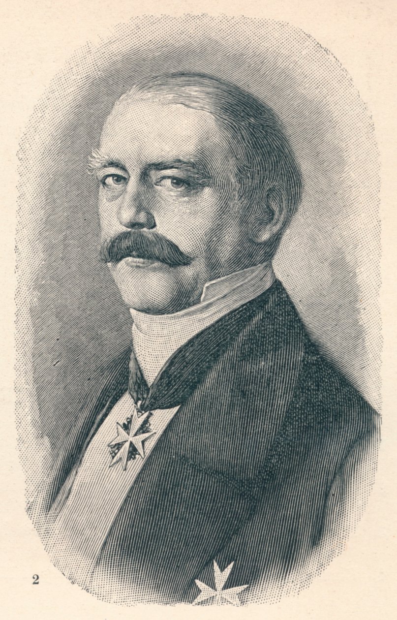 2 - Otto Van Bismarck in quattro fasi della sua carriera, 1907 da Unbekannt