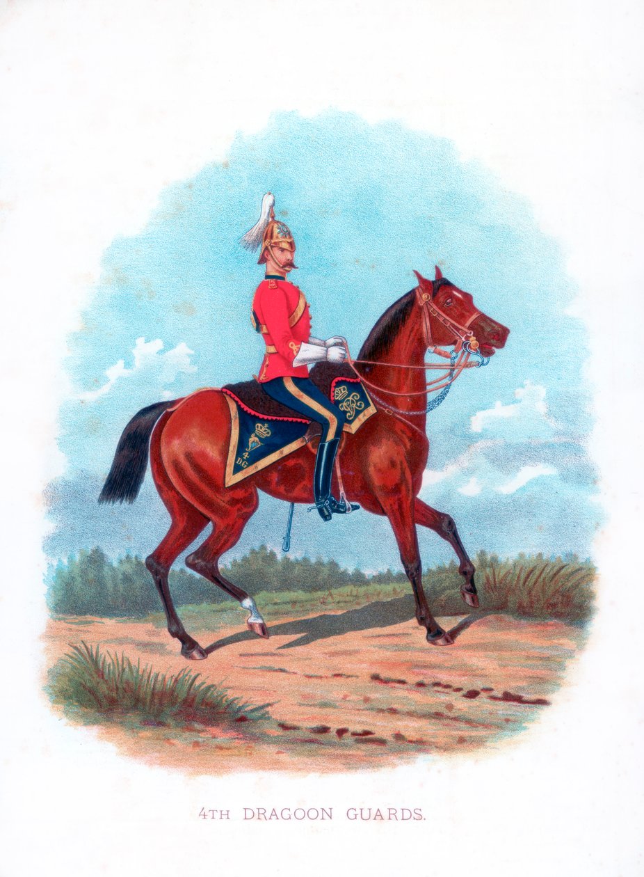 4° Dragoon Guards, 1888 da Unbekannt