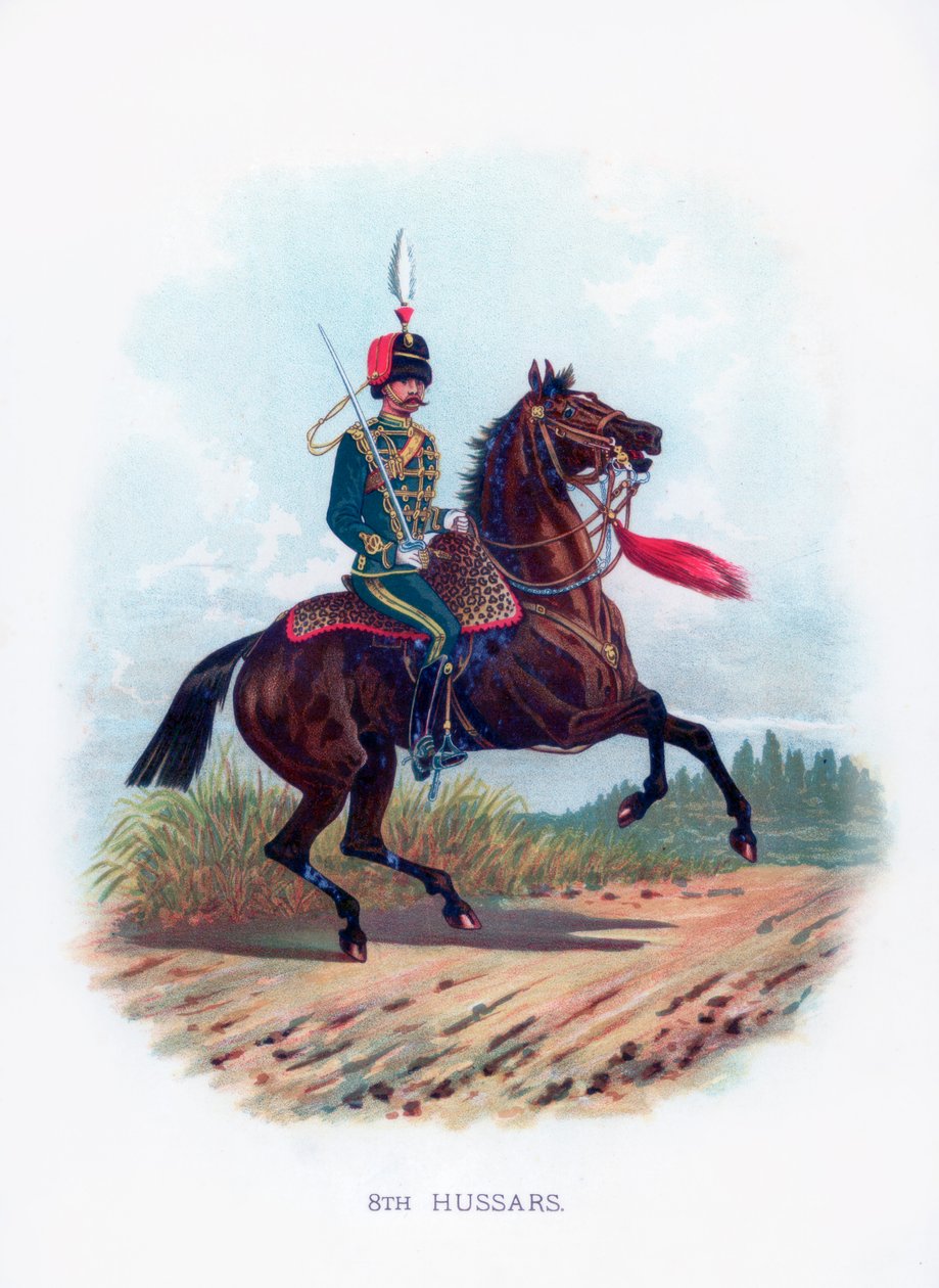 8° Ussari, 1889 da Unbekannt
