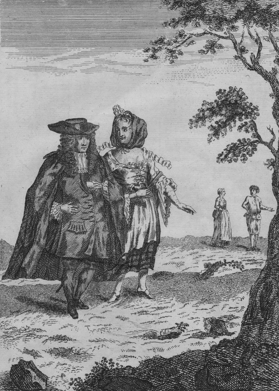 Un borgomastro e sua moglie, fine XVII-inizio XVIII secolo da Unbekannt