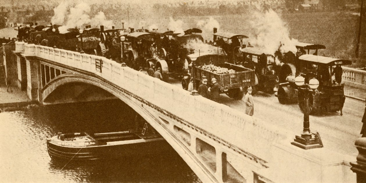 Un ponte di cemento sul Tamigi a Caversham, c1930 da Unbekannt