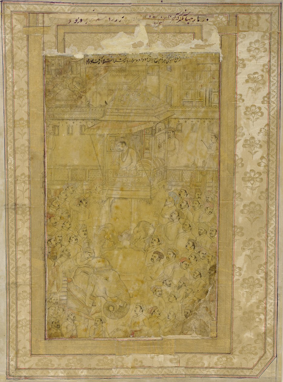 Un Darbar di Jahangir da Unbekannt