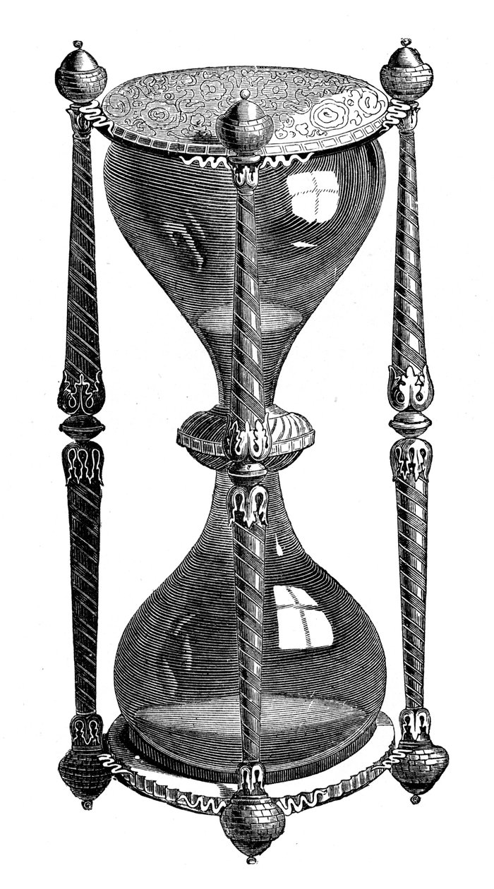 Clessidra francese, XVI secolo, 1870 da Unbekannt