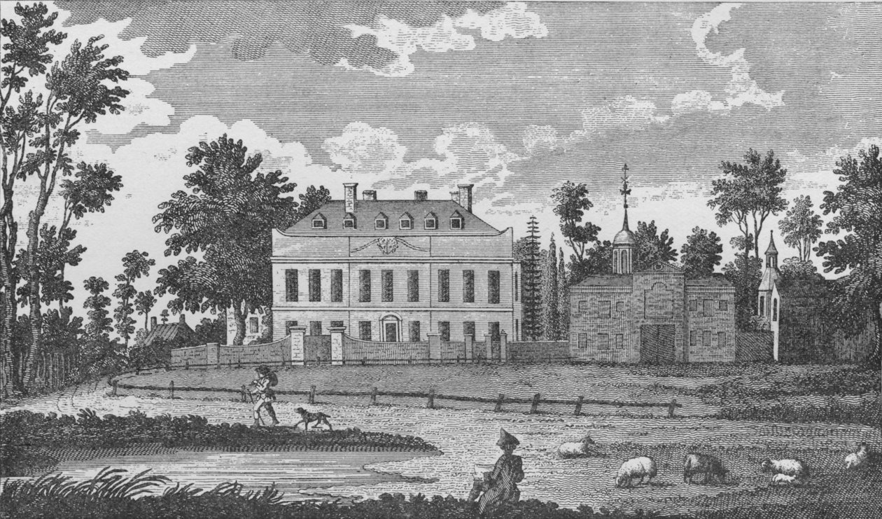 Una residenza per gentiluomini su Stockwell Common, 1792, 1912 da Unbekannt